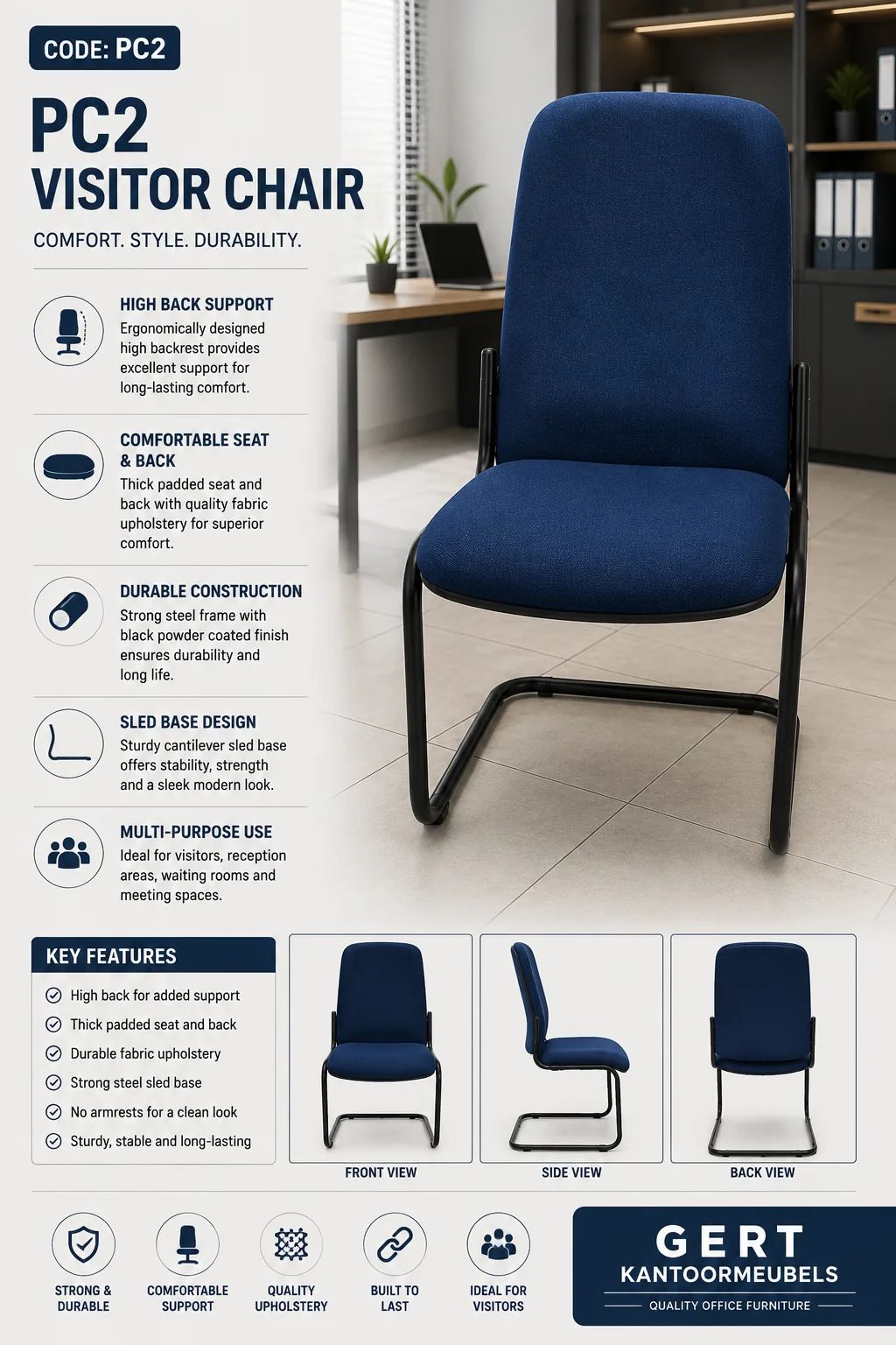 PC2 Visitor Chair