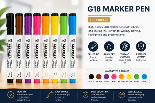 G18 Marker Pen Set