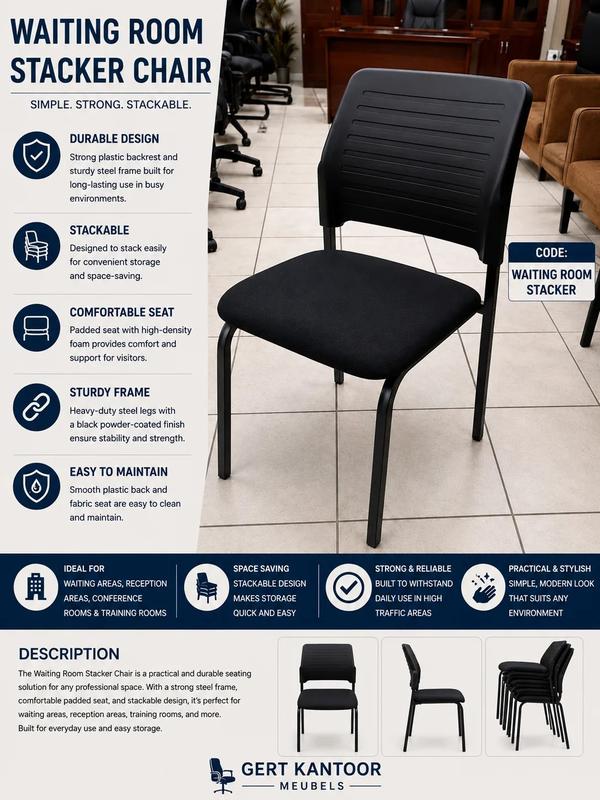 Waiting Room Stacker Chair