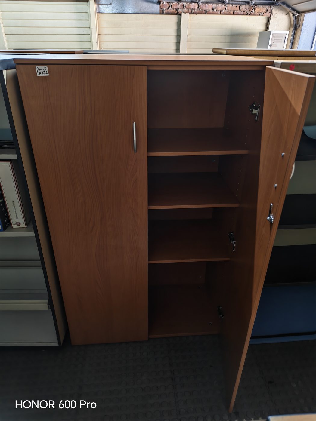 Used Cherry Stationery Cupboard — R1750