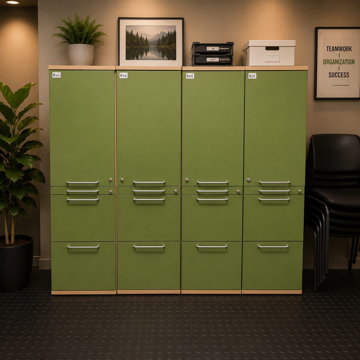 Used Green Cabinets — R375